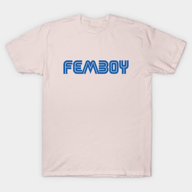 Femboy Gaymer T-Shirt by MonkeyButlerDesigns